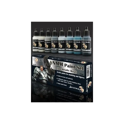 Zestaw Farb Scale75 - NMM Steel Paint Set