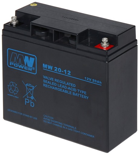 AKUMULATOR bezobsługowy AGM12V/20AH-MW