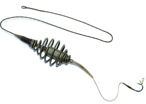 Zestaw końcowy, sprężyna 40g, przypon leadcore