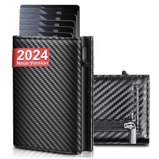 Men Credit Card Holder RFID Blocking Microfiber