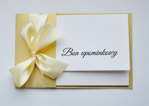 BONY UPOMINKOWE voucher BON karta podarunkowa +KOP