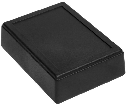 Obudowa z miejscem pod wyświetlacz, ABS, czarna, 79x109, h=32 mm Kradex Z73