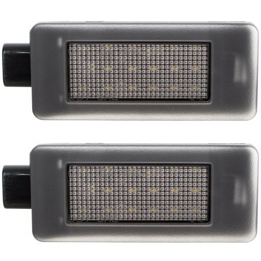 LAMPKI TABLICY REJESTRACYJNEJ LED DO PEUGEOT 207 208 2008 308