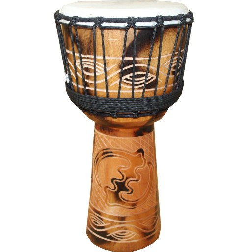 KG Djembe DJZC 40-BC Light Chocolate Burn Texture