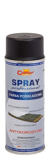 FARBA SPRAY Podkład 400ml RAL9011 CZARNA