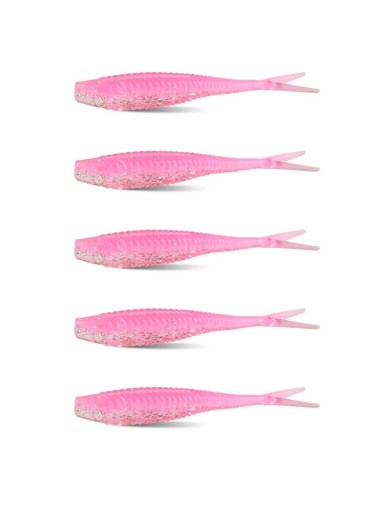 GUMA JASKÓŁKA 6,5cm /1,5g ZESTAW 5 SZTUK NA OKONIA ŁOWNE!