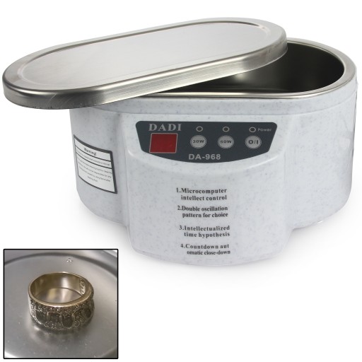 Myjka ultradźwiękowa 500ml do Stali Biżuterii itp