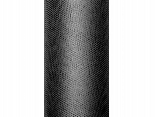 Tiul na rolce czarny dekoracyjny ozdobny 30cm x 9m