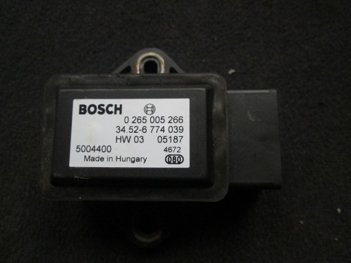 CZUJNIK SZYBKOŚCI OBROTÓW ESP BMW E60 E61 6774039