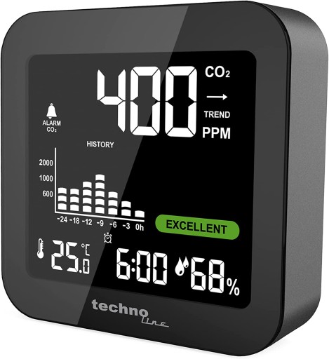 TECHNOLINE WL 1025 MONITOR JAKOŚCI POWIETRZA s1