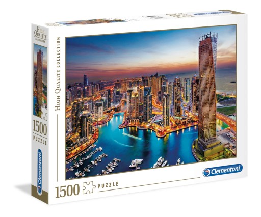 CLEMENTONI 31814 PUZZLE 1500 EL. DUBAI MARINA