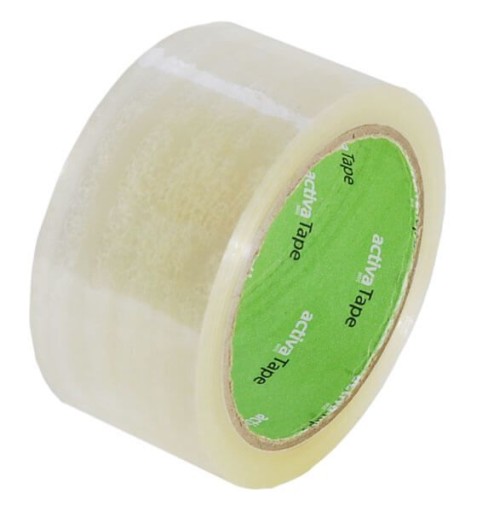 Taśma 66m ACTIVA TEC -30C +60C STRONG transparent