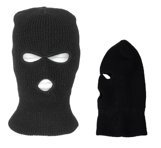 CZARNA KOMINIARKA BALACLAVA STREETWEAR SOLDIER RAP