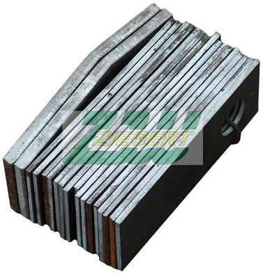 Nóż głowicy Głowica śrutownik rozdrabniacz BĄK fi-18 110x40 gr.3mm