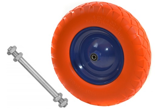 KOŁO KÓŁKO DO TACZKI PEŁNE BEZDĘTKOWE 400x8 4.00-8