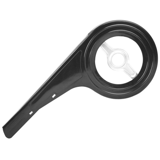 Osłona łańcucha rowerowego PVC, 48T 520 mm czarna