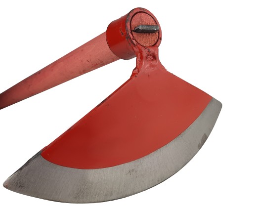 Motyka ogrodowa kopaczka graca półokrągła stalowa 220mm z trzonem