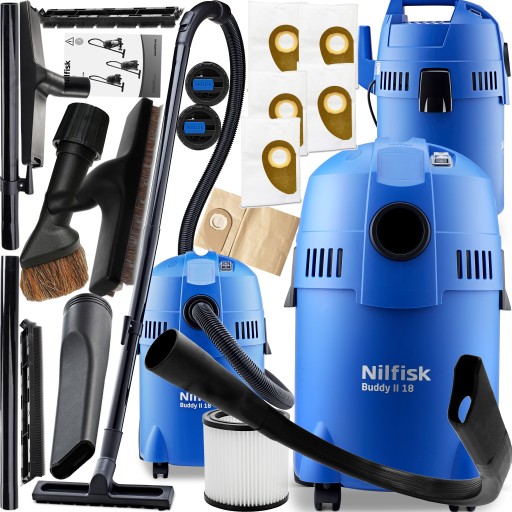 NILFISK BUDDY II 18L ODKURZACZ PRZEMYSŁOWY PANELE