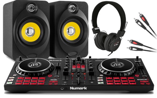 Zestaw DJ ski Numark MixTrack PRO + Monitory Aktyw