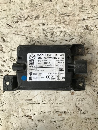 MAZDA 6 VI CZUJNIK RADAR SENSOR MARTWEGO POLA