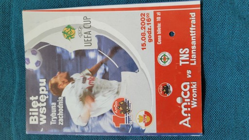 Bilet Amica Wronki - TNS Llansantffraid
