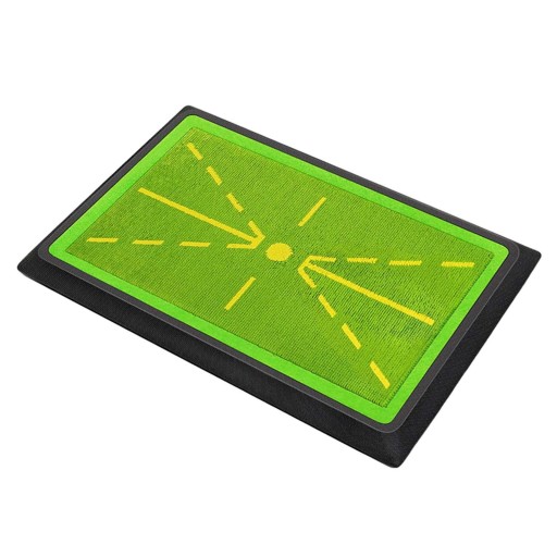 Golf Training Mat for Swing Detection Batting Portable Aid Golf Hitting Mat