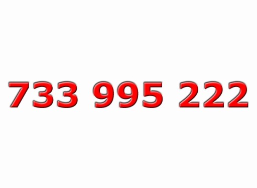 Złoty numer ____ 733 995 222 ____ Platynowy - ViP