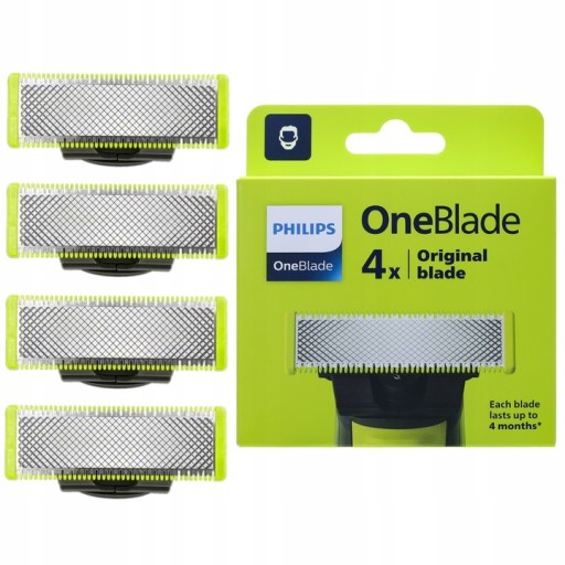 4 x Ostrza wymienne Philips QP240/50 One Blade