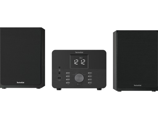 Wieża TECHNISAT Classic 700 BT FM AUX 30W Czarny