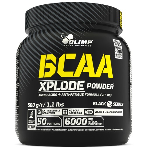 OLIMP BCAA XPLODE 500g AMINOKWASY L-GLUTAMINA COLA