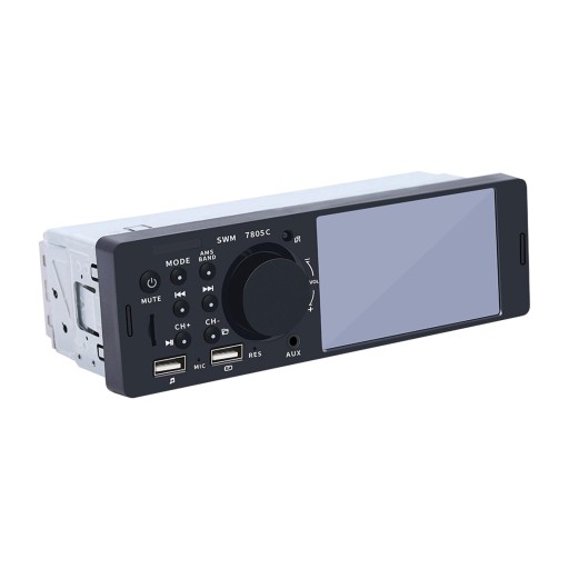Odtwarzacz samochodowy 1 Din Radio FM Podwójna karta USB TF AUX