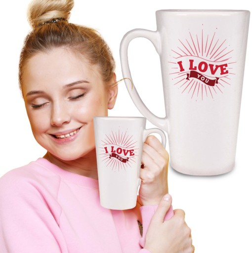Kubek LATTE na PREZENT na WALENTYNKI dla NIEJ
