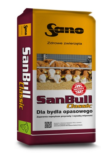 SANO SanBull Classic 25kg Koncentrat Dla Opasów