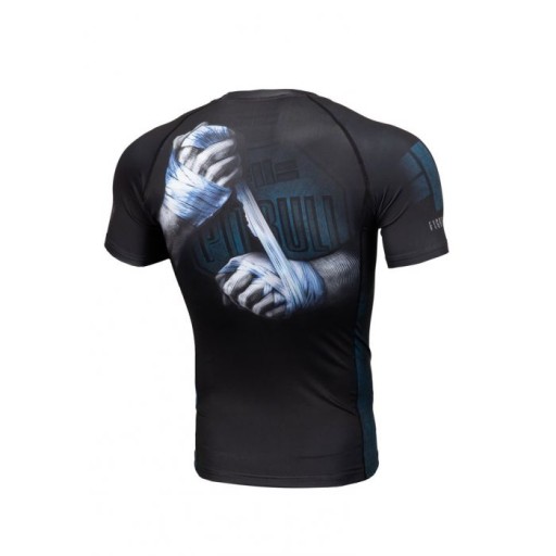 PIT BULL rashguard shortsleeve FIGHT DIVISION M