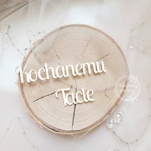 Napis z beermaty Kochanemu Tacie 3