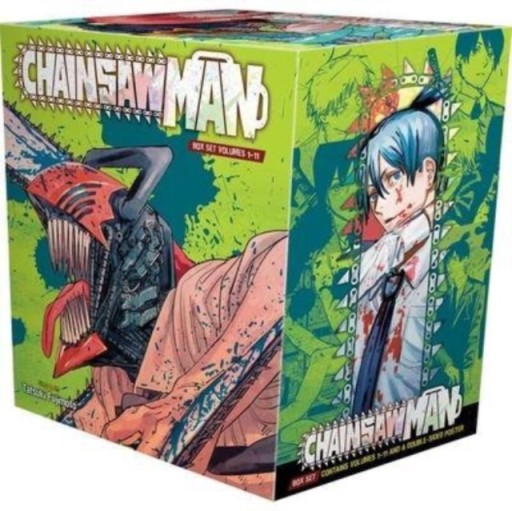 Chainsaw Man Box Set: Includes volumes 1-11 Tatsuki Fujimoto