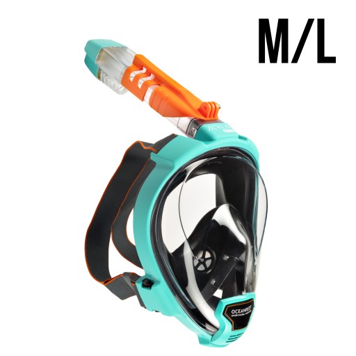 Maska pełnotwarzowa do snorkelingu Ocean Reef ARIA QR+ M/L