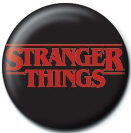 Stranger Things Logo - przypinka pin button