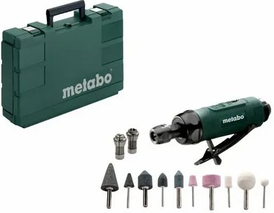 METABO 604116500 SZLIFIERKA PROSTA PNEUMATYCZNA DG 25 SET