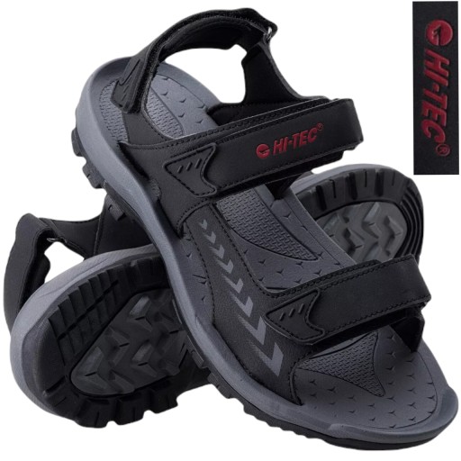 SANDAŁY MĘSKIE HI-TEC SPORTOWE trekkingowe 41