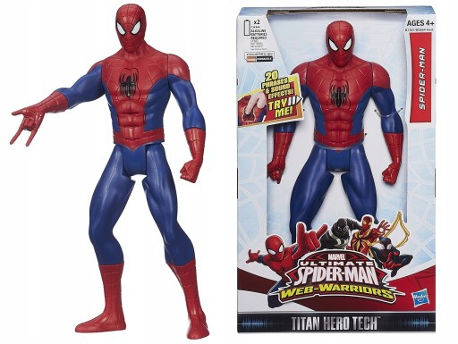 HASBRO B1461 DUŻA FIGURKA SPIDERMAN Z DŹWIĘKIEM