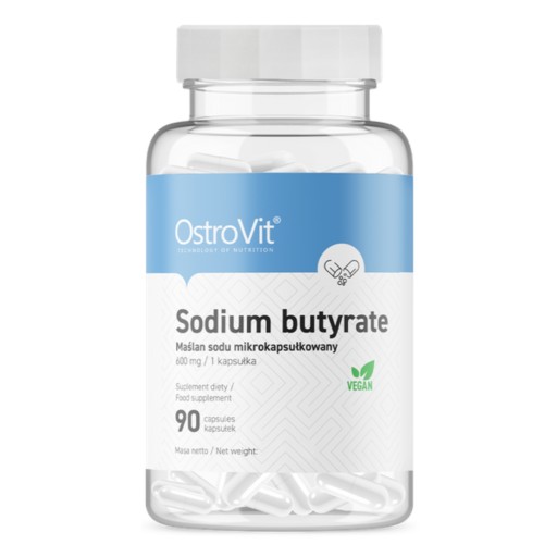 OstroVit Sodium Butyrate 90 caps 600mg MAŚLAN SODU