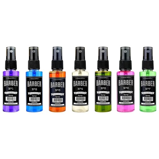 Zestaw Wód Kolońskich Płynów do Golenia Marmara Barber 7x 50ml