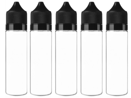 BUTELKA PLASTIKOWA GORILLA BEZBARWNA 60ML 50 SZTUK
