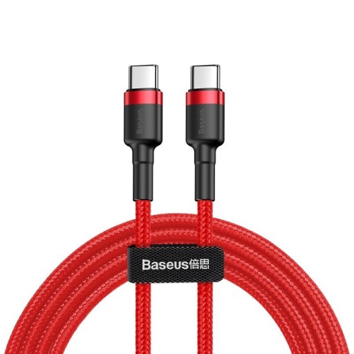 Kabel USB-C PD Baseus Cafule PD 2.0 QC 3.0 60W 1m
