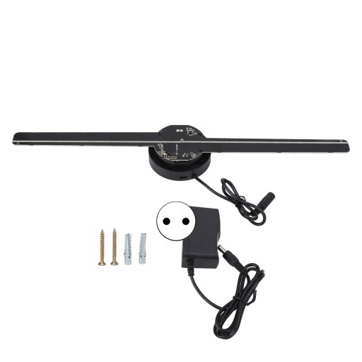 WENTYLATOR Z HOLOGRAMEM 3D 224 KORALIKI LED