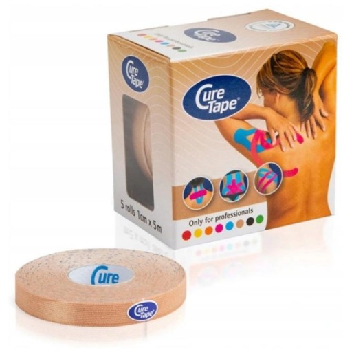KINESIOTAPING KINESIO PLASTRY TEJPY TAPE TAŚMA 1CM