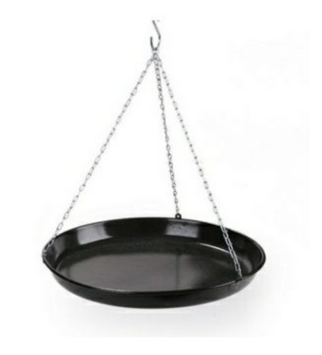PATELNIA CZARNA NA OGNISKO EMALIOWANA 42CM GRILL!!
