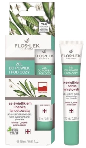 Floslek Pharma Żel ze świetlikiem i babką lancetow