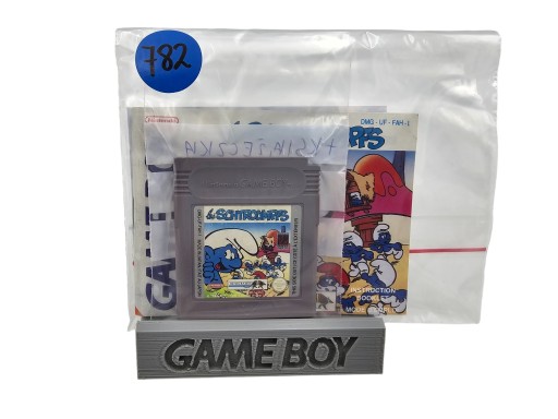 GAME BOY THE SMURFS + KSIĄŻECZKA ORYGINAŁ